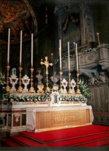 Addobbo Duomo  di Ferrara
