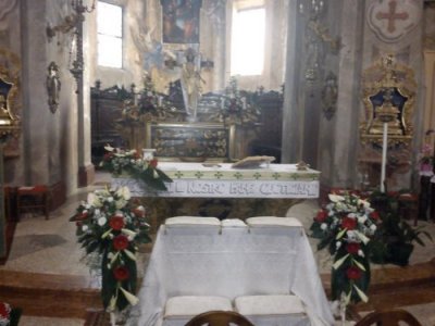 Addobbo Chiesa Vigarano Pieve